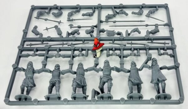 Perry Miniatures Agincourt French Foot Knights 1415-1429 1 x Sprue unboxed  28mm - Image 4