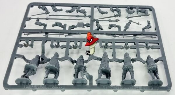 Perry Miniatures Agincourt French Foot Knights 1415-1429 1 x Sprue unboxed  28mm - Image 8