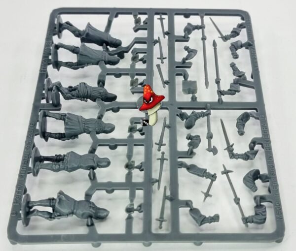 Perry Miniatures Agincourt French Foot Knights 1415-1429 1 x Sprue unboxed  28mm - Image 9