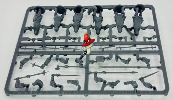 Perry Miniatures Agincourt French Foot Knights 1415-1429 1 x Sprue unboxed  28mm - Image 10