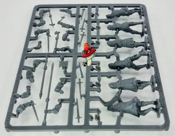 Perry Miniatures Agincourt French Foot Knights 1415-1429 1 x Sprue unboxed  28mm - Image 11