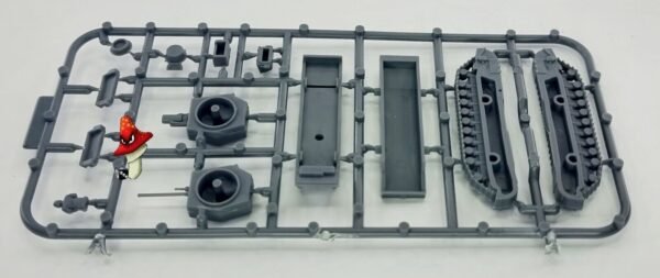 British CHURCHILL Tank 12mm 1:144 scale WWII 1 x sprue unboxed Victrix VG12009 - Image 9