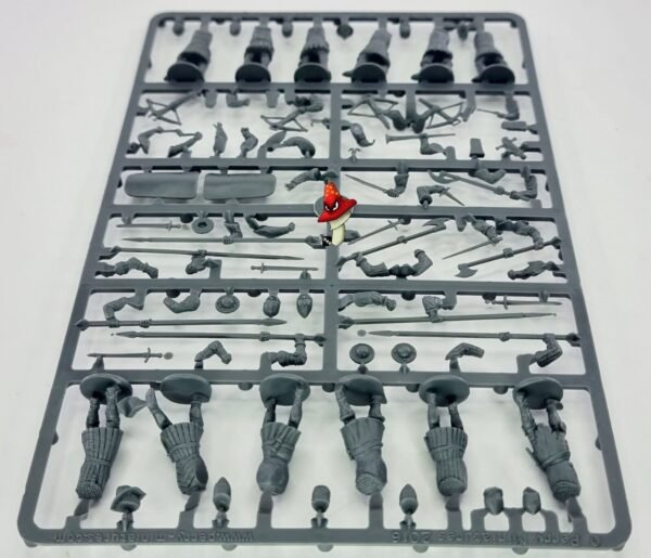 Perry Miniatures Agincourt French Infantry 1415-1429 1 x Sprue unboxed 28mm 1/56 - Image 7