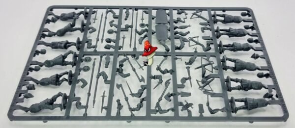 Perry Miniatures Agincourt French Infantry 1415-1429 1 x Sprue unboxed 28mm 1/56 - Image 8