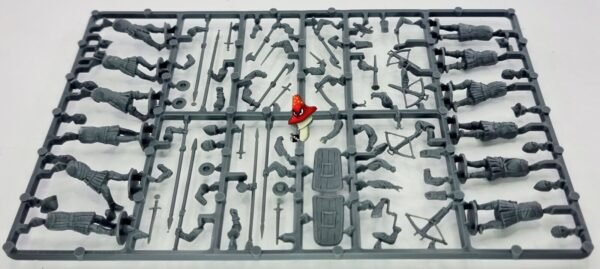 Perry Miniatures Agincourt French Infantry 1415-1429 1 x Sprue unboxed 28mm 1/56 - Image 9