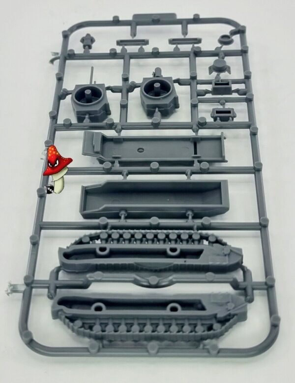 British CHURCHILL Tank 12mm 1:144 scale WWII 1 x sprue unboxed Victrix VG12009 - Image 10