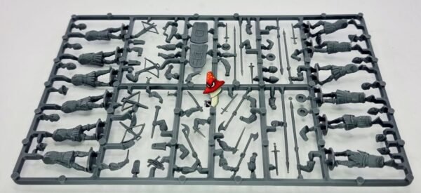 Perry Miniatures Agincourt French Infantry 1415-1429 1 x Sprue unboxed 28mm 1/56 - Image 11