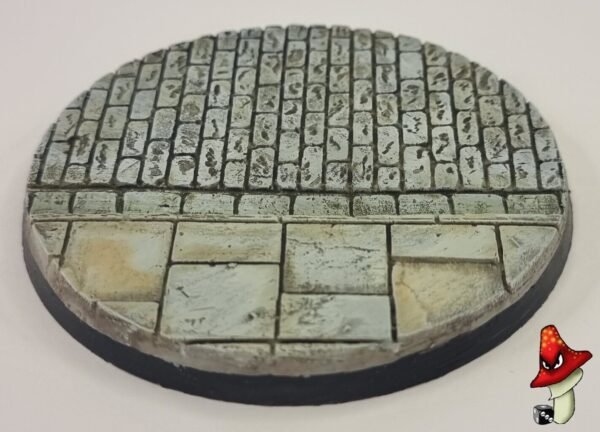 1 x 80mm Cobblestone Resin Bases 40k WWII table top wargames - Image 7