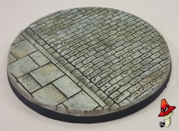 1 x 100mm Cobblestone Resin Bases 40k WWII table top wargames - Image 9