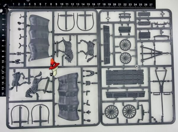 General Purpose Wagon 28mm scale Great Escape Games 2 x sprues Unboxed - Image 2