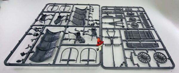 General Purpose Wagon 28mm scale Great Escape Games 2 x sprues Unboxed - Image 5