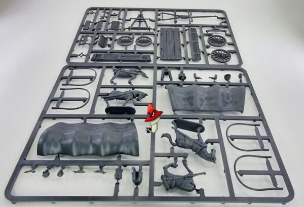 General Purpose Wagon 28mm scale Great Escape Games 2 x sprues Unboxed - Image 9