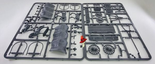 General Purpose Wagon 28mm scale Great Escape Games 2 x sprues Unboxed - Image 10