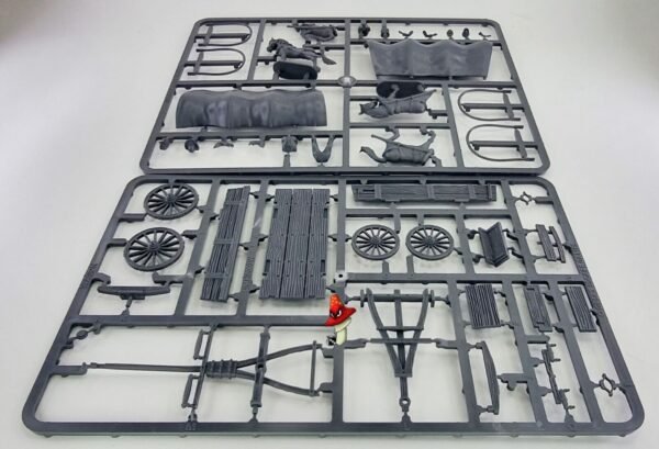 General Purpose Wagon 28mm scale Great Escape Games 2 x sprues Unboxed - Image 11