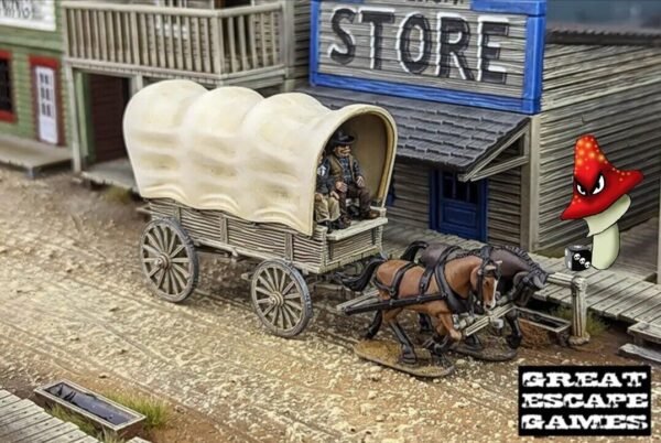 General Purpose Wagon 28mm scale Great Escape Games 2 x sprues Unboxed - Image 13