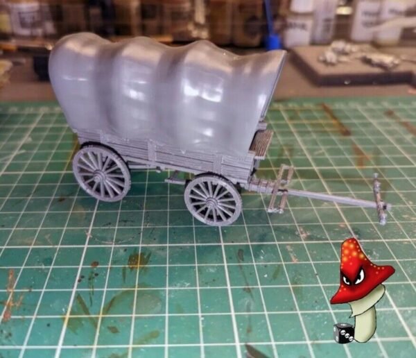 General Purpose Wagon 28mm scale Great Escape Games 2 x sprues Unboxed - Image 15