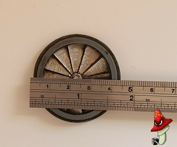 Medium Fan / Vent 43mm diameter,  wargames scenery detail 28mm scale 40k - Image 6