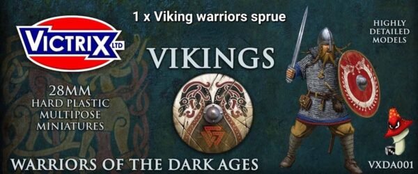 Victrix Vikings 28mm 1/56 scale  1 x warriors Sprue  historical wargames