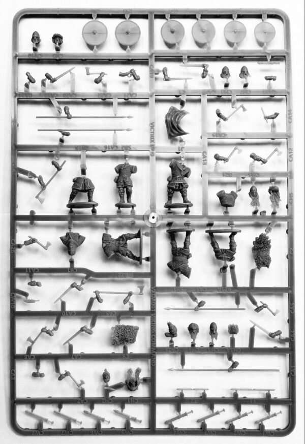 Victrix Vikings 28mm 1/56 scale  1 x warriors Sprue  historical wargames - Image 12