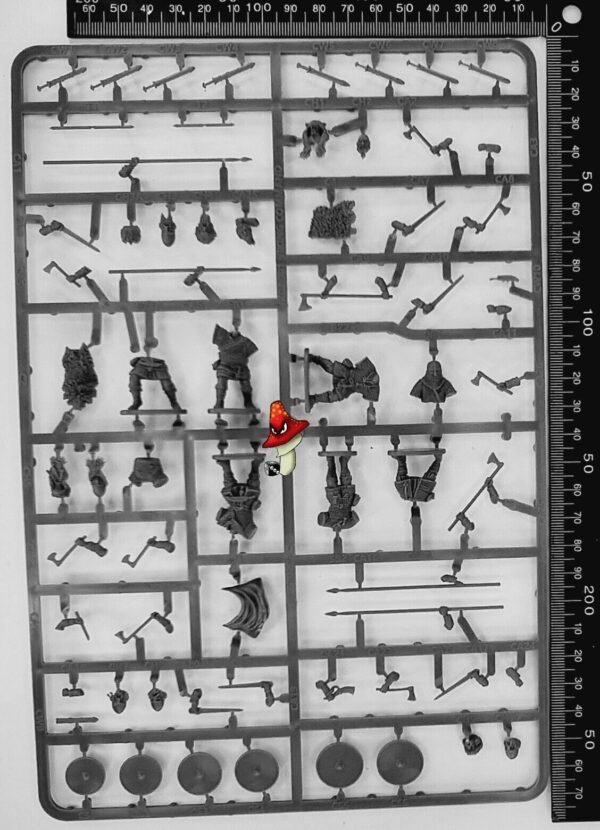 Victrix Vikings 28mm 1/56 scale  1 x Viking command Sprue historical wargames - Image 2