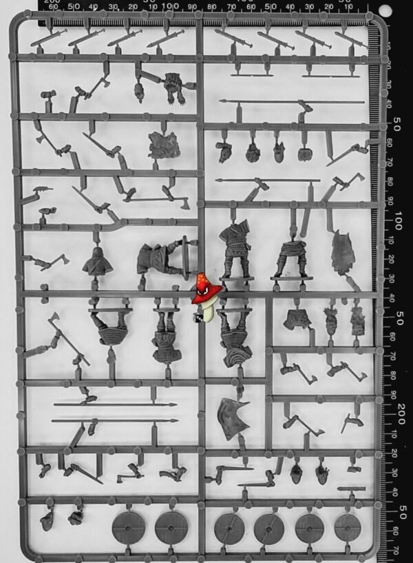 Victrix Vikings 28mm 1/56 scale  1 x Viking command Sprue historical wargames - Image 3