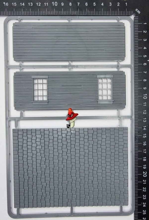 Single Storey Barbers Building Sprue No Boardwalks 28mm Dead Man’s Hand Unboxed - Image 13