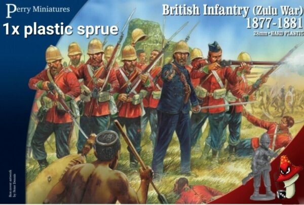 British Infantry Zulu War 1877-1881 Perry Miniatures 1 × plastic sprue  28mm