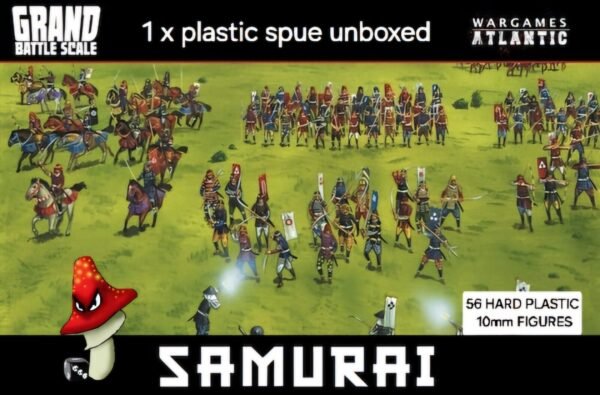 Wargames Atlantic 10mm Samurai Grand Battle 1 x  Plastic Sprue Unboxed