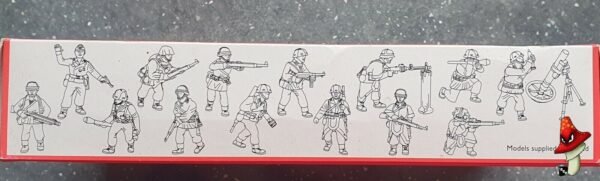 Valiant 1/72 WWII German Infantry in Normandy 1944 VM004 1 x sprue 17 figures - Image 4