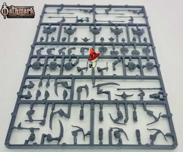 Oathmark Goblin wolf riders 1 x sprue 28mm 1/56 scale fantasy miniatures unboxed - Image 7