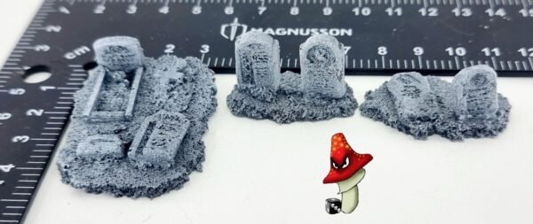 Church Grave Stones Javis Battle Zone Scenery 1/72  20mm 28mm Scale BZB4 - Image 2