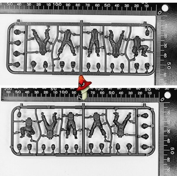 Cannon Fodder 1 x body sprue Wargames Atlantic 28mm Plastic Wargames Miniatures - Image 2