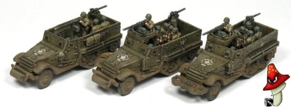 Victrix M3 Half-Track 12mm 1:144 scale WWII 1 x plastic sprue loose VG12010 - Image 5