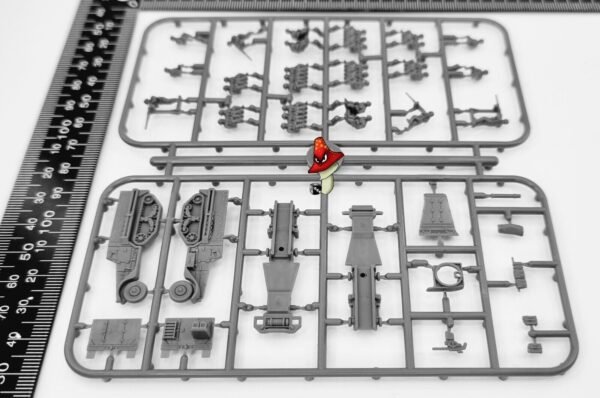 Victrix 6 x M3 Half-Track 12mm 1:144 scale WWII Tanks VG12010 Sprues & Tranfers - Image 8