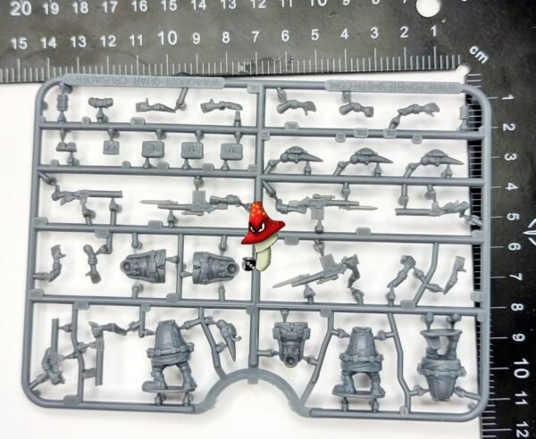 Quar Crusader Infantry Wargames Atlantic 28mm 1/56 1 X Plastic Sprue unboxed - Image 2