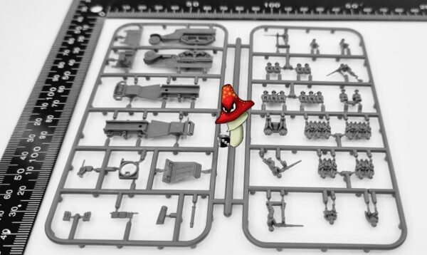 Victrix 6 x M3 Half-Track 12mm 1:144 scale WWII Tanks VG12010 Sprues & Tranfers - Image 9