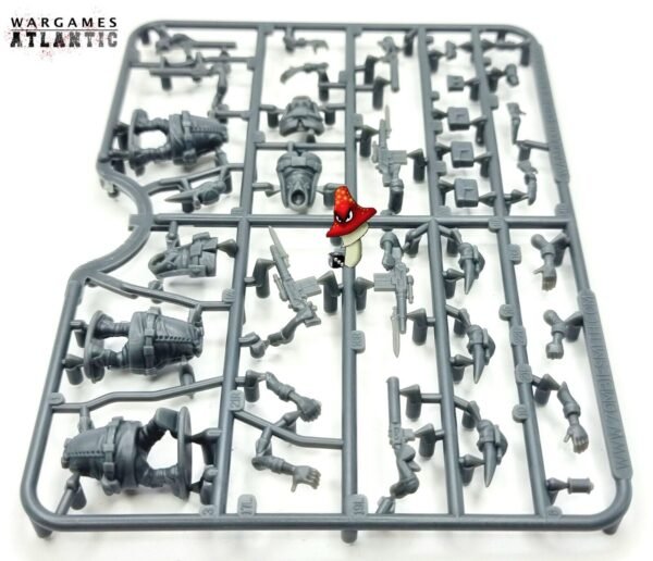 Quar Crusader Infantry Wargames Atlantic 28mm 1/56 1 X Plastic Sprue unboxed - Image 6