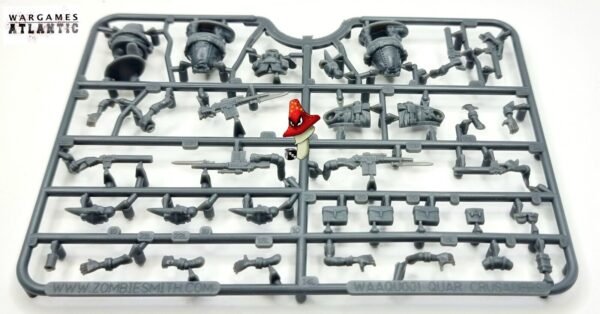 Quar Crusader Infantry Wargames Atlantic 28mm 1/56 1 X Plastic Sprue unboxed - Image 7