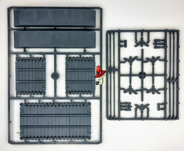 Wooden Pontoon Bridge Renedra plastic 28mm scale wargames scenery terrain RNPON1 - Image 4