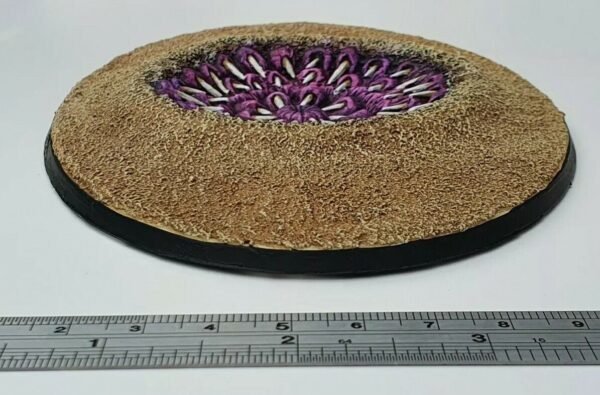 PitBeast 170mm Oval resin base scenic tyranid 40k scifi wargames scenery Mawpit - Image 5