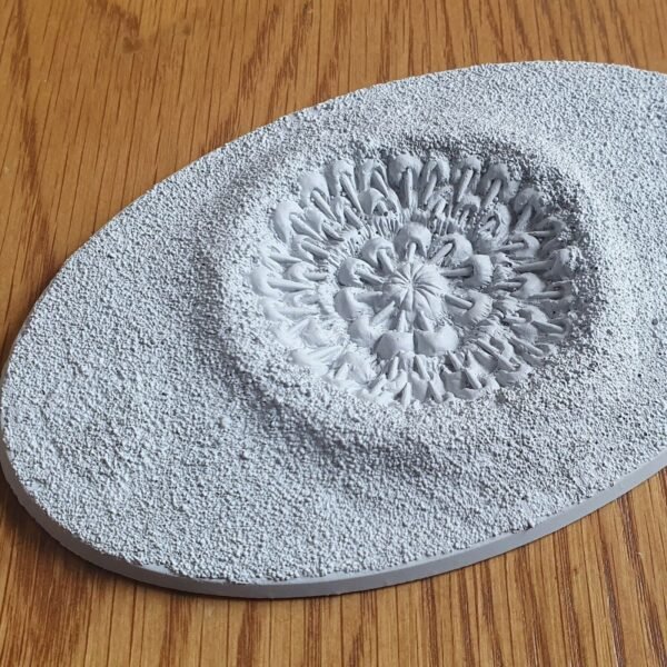 PitBeast 170mm Oval resin base scenic tyranid 40k scifi wargames scenery Mawpit - Image 12