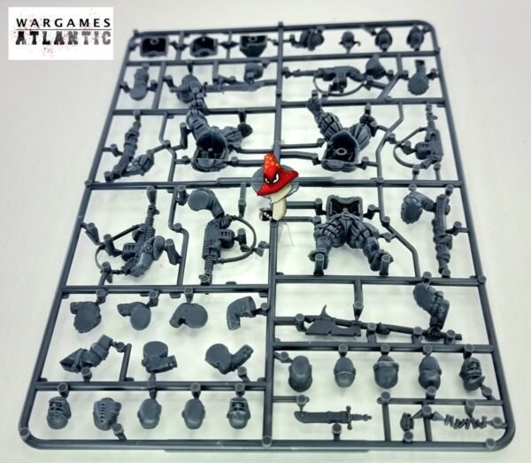 Landsknecht Ogres Wargames Atlantic 28mm 1/56 scale 1 sprue set unboxed 40K DnD - Image 14