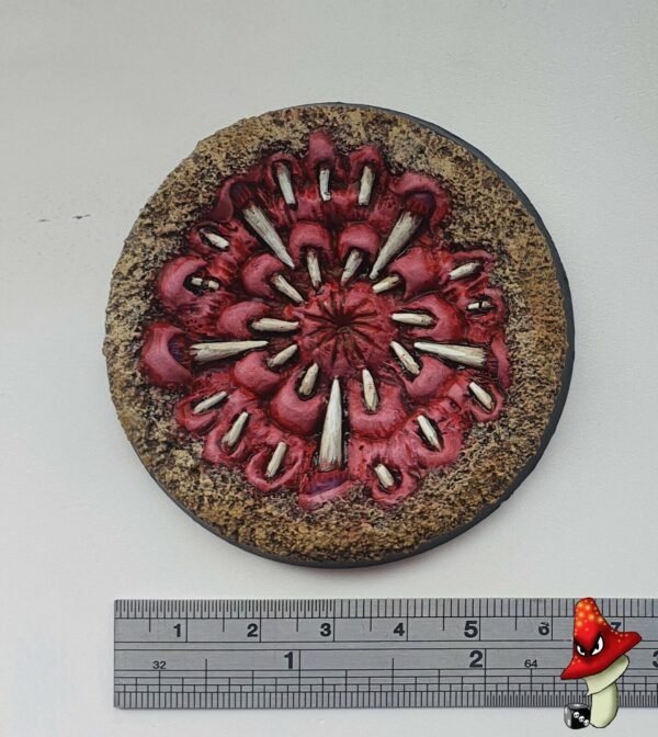 1 x  60mm PitBeast Round Resin Base scenic tyranid 40k wargames scenery Mawpit - Image 4