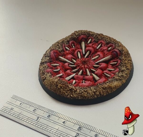 1 x  60mm PitBeast Round Resin Base scenic tyranid 40k wargames scenery Mawpit - Image 6