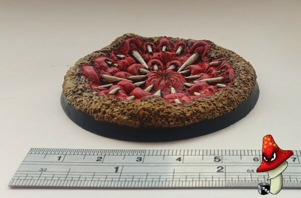 1 x  60mm PitBeast Round Resin Base scenic tyranid 40k wargames scenery Mawpit - Image 11