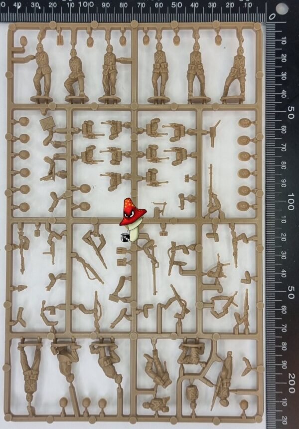 Perry Miniatures Afrikakorps 1941-43  1 x sprue loose WWII 28mm German Infantry - Image 2