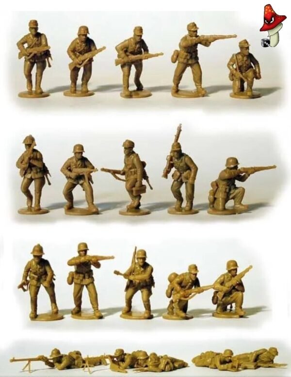 Perry Miniatures Afrikakorps 1941-43  1 x sprue loose WWII 28mm German Infantry - Image 5