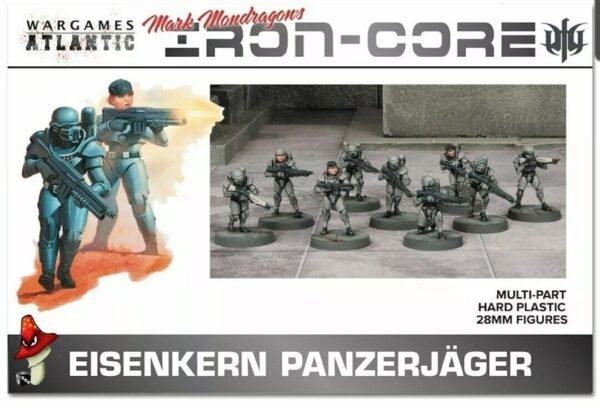 Female Eisenkern Panzerjäger Wargames Atlantic 28mm 1/56 scale 1 sprue unboxed