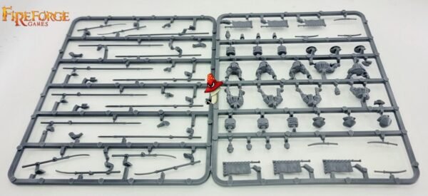 Ashigaru Warriors Fireforge Games 1/56 28mm 1 x Sprue set unboxed Samurai Wars - Image 10