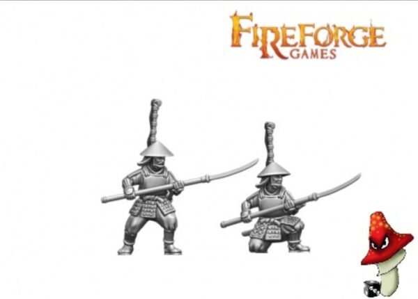 Ashigaru Warriors Fireforge Games 1/56 28mm 1 x Sprue set unboxed Samurai Wars - Image 13